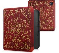 Étui Compatible Avec Kobo Libra 2 Coque-Étui À Rabat Magnétique Tablette Ereader Similicuir-Jaune-Orange-Rouge