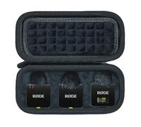 Étui compatible avec le micro sans fil compact RØDE Rode Wireless GO Gen 3/II, noir (étui uniquement)