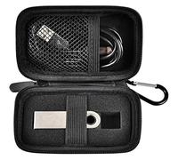 Étui compatible avec Ledger Nano X S pour cryptomonnaie BTC Bitcoin, Ethereum, Ripple, Altcoins et ERC Tokens. Organiseur de transport pour Crypto Wallet et câbles USB et accessoires