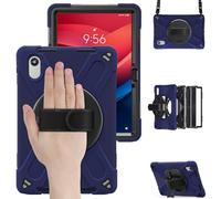 Étui Compatible avec Lenovo Idea Tab K11 2ème Gén 11" TB-336FU TB-336ZU 2025, Coque de Protection Antichoc Robuste avec Béquille/Bandoulière de Main/Bandoulière