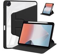 Étui Compatible avec OnePlus Pad Go 2 12,1" 2025 Tablette, Support Rotatif à 360° avec Porte-Crayon(Black)