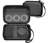 Étui compatible avec Phomemo D30 D35 M02/M02S pour étiqueteuse NELKO, NIIMBOT pour JADENS pour Memoking pour SUPVAN - Support de rangement d'autocollants - Rouleau de papier (boîte uniquement) - Noir