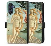 Etui Compatible avec Samsung Galaxy A 15 5G Etui Folio Etui magnetique Botticelli Peinture