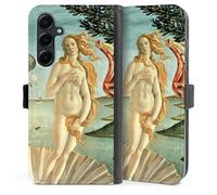 Etui Compatible avec Samsung Galaxy A 55 5G Etui Folio Etui magnetique Botticelli Peinture