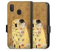 Etui Compatible avec Samsung Galaxy A20e Etui Folio Etui magnetique Klimt ¼uvre d'art Peinture