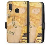 Etui Compatible avec Samsung Galaxy A20e Etui Folio Etui magnetique Klimt ¼uvre d'art Serpents d'eau