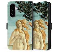 Etui Compatible avec Samsung Galaxy A36 5G Etui Folio Etui magnetique Botticelli Peinture