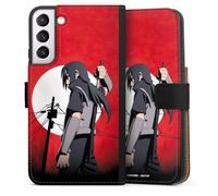 Etui Compatible avec Samsung Galaxy S22 Plus Etui Folio Etui magnetique Naruto Shippuden Manga Série animée