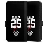 Etui Compatible avec Samsung Galaxy S25 Edge Etui Folio Etui magnetique FC Bayern Munich FCB Thomas Müller