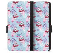 Etui Compatible avec Samsung Galaxy S25 Edge Etui Folio Etui magnetique La Reine des neiges Olaf Saint-Valentin Disney