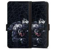 Etui Compatible avec Samsung Galaxy S25 Edge Etui Folio Etui magnetique Marvel Venom Spider-Man