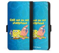 Etui Compatible avec Samsung Galaxy S25 Edge Etui Folio Etui magnetique Patrick Étoile de mer Bob l'éponge Motif de série