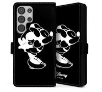 Etui Compatible avec Samsung Galaxy S25 Ultra Etui Folio Etui magnetique Disney Produit sous Licence Officielle Minnie Mouse