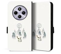 Etui Compatible avec Xiaomi Redmi 14C Etui Folio Etui magnetique Avatar Le dernier maître de l'air Momo Produit sous Licence Officielle