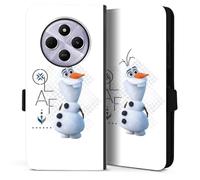 Etui Compatible avec Xiaomi Redmi 14C Etui Folio Etui magnetique La Reine des Neiges 2 La Reine des neiges Olaf Disney