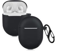 Étui Compatible avec Xiaomi Redmi Airdots 3 Pro/Buds 3 Pro Housse - Housse pour Casque Audio étui de Protection en Silicone - Noir