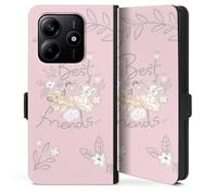 Etui Compatible avec Xiaomi Redmi Note 14 5G Etui Folio Etui magnetique Le Roi Lion Disney Amitié