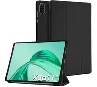 Étui compatible pour Honor Pad X8a 11 Pouces Slim Folio Support Trifold Tablet Coque Noir