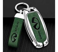 Étui Complet Pour Clé Télécommande De Voiture En Alliage De Zinc,Pour Infiniti Q50 Q60 Q70 Qx50 Qx60 Qx70 G25 Ex Fx Jx35 Fx25 Fx35 Ex35 Fx37 Jx35 - Type Bright Green