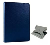 Étui Cool Ebook / Tablet 9 po Lisse Bleu Rotatif
