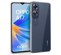 Étui Cool Silicone pour Oppo A17 Transparent