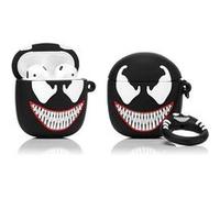 Accessoires audio GENERIQUE Etui Coque de protection en silicone antichoc pour votre Apple AirPods - 3D Venom