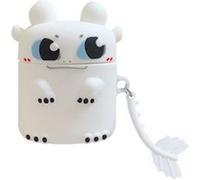 Accessoires audio OEM Etui Coque de protection en silicone antichoc pour votre Apple AirPods - Dragon blanc