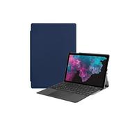 Etui Coque de protection folio ultra-mince antichoc pour Surface Pro 7 - Bleu foncé