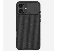 Etui Coque Pour Iphone 16,Étui Housse Coque Iphone 16 Nillkin Camshield Case De Protection Pour Lentille Slip - Noir