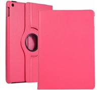 Etui coque pour nouvel Apple iPad 9ème generation 2021 10,2 pouces rotative 360 degrés rose