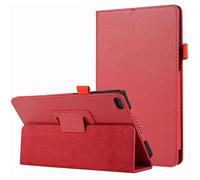 Etui coque pour nouvel Apple iPad 9ème generation 2021 10,2 pouces rouge avec support - Housse protection pochette New iPad 9 10.2