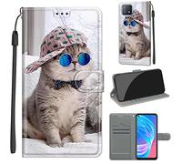 Etui Coque pour Oppo A72 5G / Oppo A73 5G / Oppo A53 5G, Protection Etui Housse en Livre, [Emplacements Cartes] [Fonction Support], Compatible pour Oppo A72 5G / A73 5G / A53 5G