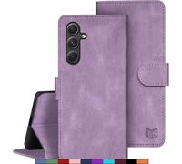 Etui Coque Pour Samsung Galaxy A55 5g [Rfid Blocage] [Magnétique Protection] Fentes Pour Cartes Protection Etui Housse Premium En Cuir Pu Pour Samsung A55 5g Etui Portefeuille Lila[Shj41907340]