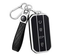 Étui Coque Protection Clé Voiture pour Chery Omoda Jaecoo J7 J5 2025 2026 | Étui de télécommande anti-rayures. Cache vec porte-clés. Transmission du signal non bloquée, ajustement 1:1.