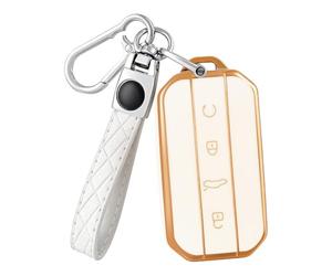 Étui Coque Protection Clé Voiture pour Chery Omoda Jaecoo J7 J5 2025 2026 | Étui de télécommande anti-rayures. Cache vec porte-clés. Transmission du signal non bloquée, ajustement 1:1.
