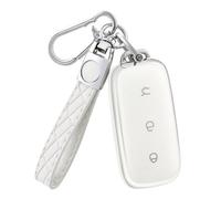 Étui Coque Protection Clé Voiture pour Geely EX5 Starray EM-i 2025 2026 | Étui de Télécommande Anti-rayures. Cache Cles avec Porte-clés. Transmission du Signal non Bloquée, Ajustement 1:1.