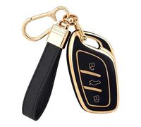 Étui Coque Protection Clé Voiture pour MG MG4 ZS EV HS EHS MG5 MG3 Marvel R | Housse TPU anti-rayures, Porte-clés en cuir. Adapté aux télécommandes MG5, MG6, ZX, GT, RX3, RX5. Signal réactif