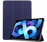 Housse Tablette XEPTIO Etui coque Smartcover bleu pour nouvel Apple iPad AIR 4 10,9 pouces 2020 / iPad AIR 5 M1 2022 - Housse Pochette bleue de protection New iPad Air 10.9