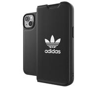 Étui Coque Type Portefeuille IPHONE 14 Adidas Noir Logo Plastique 50181