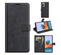 Étui Coque Xiaomi Redmi Note 10 Pro Manchon de protection de haute qualité Avec fente pour carte et poche à monnaie - Noir