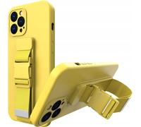 Etui corde Etui avec lanière pour Xiaomi Poco X3 Nfc Jaune