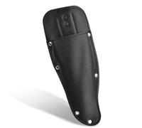 Etui Couteau Cuir, étui à Couteaux en Cuir Véritable pour La Ceinture, Cuir Couteau de Poche Gaine, Pochette Couteau, Convient Aux Sécateurs, Pinces, Couteaux, Peut être Attaché à La Ceinture, Noir