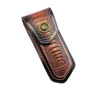 Étui Couteau Cuir, Gaine de Ceinture pour Couteau Pliant, pour Camping