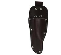 Etui Couteau Cuir, Gaine de Couteau Étui Marron, Étui en Cuir Portable pour Sécateur ou Couteaux, Pochette Robuste pour Ceinture avec Rivets Renforcés, Idéal Randonnée, Jardinage, Camping