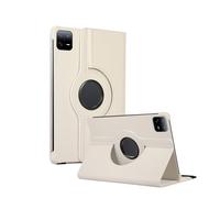 Etui cover blanc pour Xiaomi Pad 6 / Pad 6 Pro rotative 360 degrés pochette blanche - Housse coque de protection Xiaomi Pad 6 / Pad 6 Pro 11.2 pouces - XEPTIO case cover