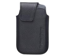 Etui cuir - BLACKBERRY - 9900 Bold - Noir - Fermeture rabat - Clip ceinture pivotant