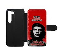 Etui Cuir pour Samsung Galaxy S23 Che Guevara - Viva la Revolution - Housse Fermeture magnétique