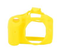 Étui D'appareil Photo en Silicone pour Nikon D3100 D3200, Sac de en Caoutchouc Résistant aux Chocs pour Nikon D3100 D3200 (Yellow)