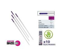 Abicor Binzel électrodes tungstène E3 – soudage TIG – diamètre 1,6 mm – 10 pièces