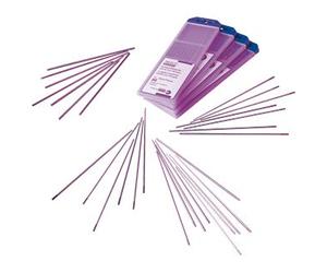 Etui de 10 électrodes tungstène lilas E3 D2,4 L150 ABICOR BINZEL 700.0299